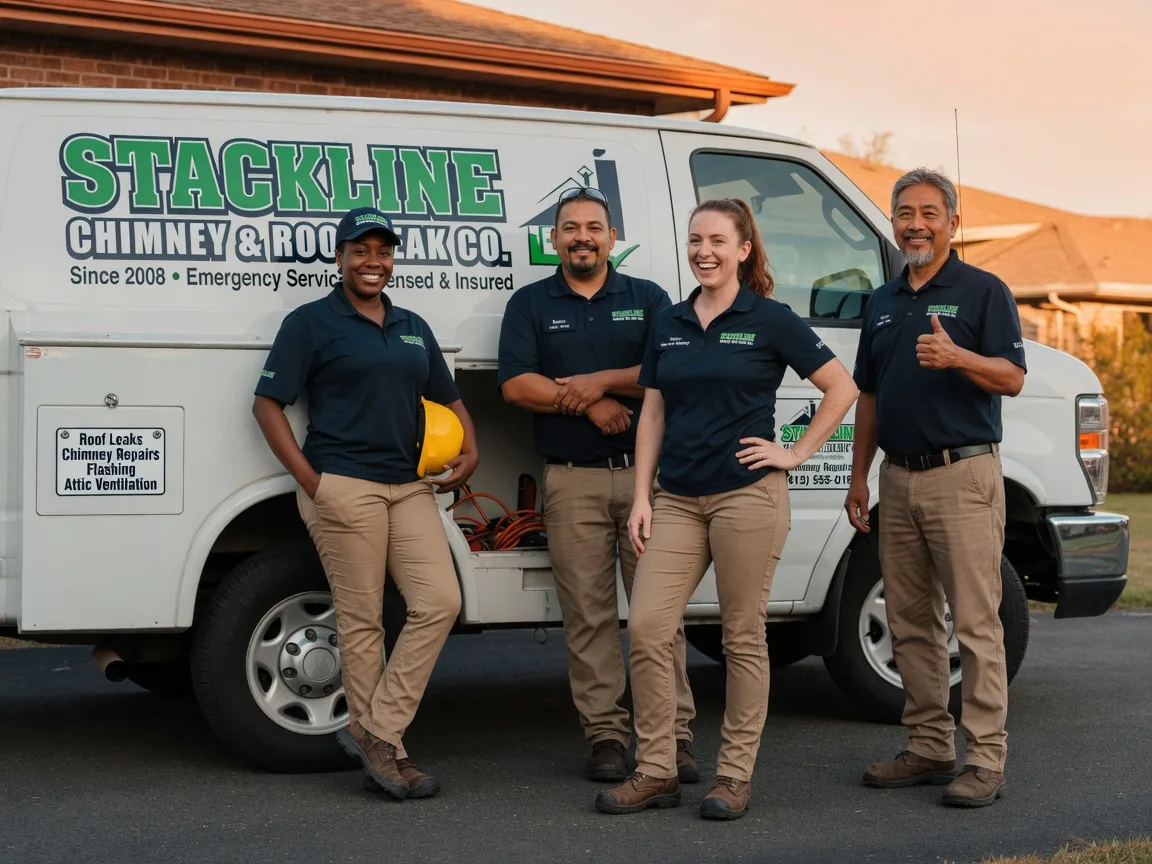Chimney flashing repair company in De Lancey, PA